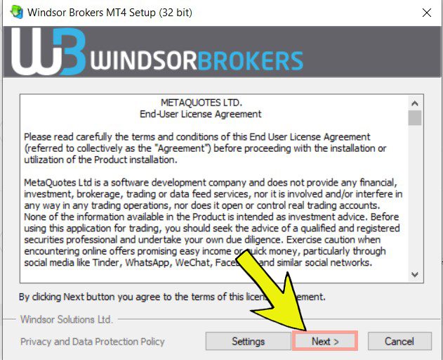 Windsor brokers mt4